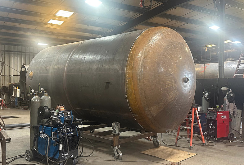 Pressure Tank being built my MSM Tanks